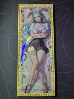 Goddess Vivi Maid Numbered Diamond Metal Card Waifu Doujin One Piece Numbered - Image 1