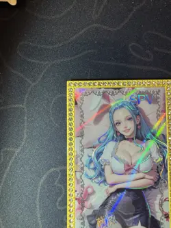 Goddess Vivi Maid Numbered Diamond Metal Card Waifu Doujin One Piece Numbered - Image 2