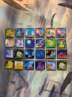 Pokemon GB Pocket Mini Card Lot 24 Common Anime Ver Japanese #241106 - Image 1