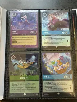Disney Lorcana Epic, Legendary & Promo Card Binder All Near Mint Cards - Image 1