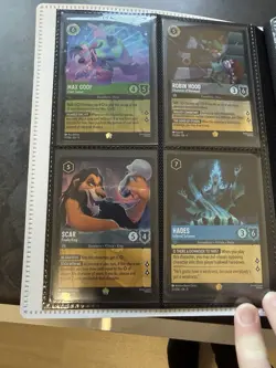 Disney Lorcana Epic, Legendary & Promo Card Binder All Near Mint Cards - Image 2