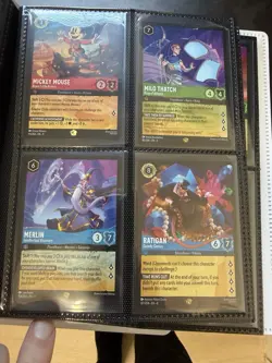 Disney Lorcana Epic, Legendary & Promo Card Binder All Near Mint Cards - Image 3
