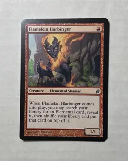 Flamekin Harbinger X1 - Nice NM - Lorwyn MTG Magic The Gathering Card English - Image 1
