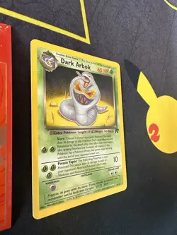 Pokemon Card Dark Arbok 19/82 WOTC W Stamp Team Rocket Non Holo Rare 338💎NM +💎 - Image 2