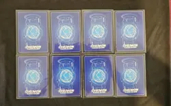Digimon TCG - Full set of 8 Campaign Promo Cards (WarGreymon, MetalGarurumon) - Image 2