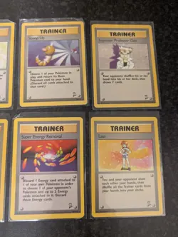 Pokemon Base Set 2 Cards - WOTC Job Lot 7 - Incl Rare Trainer Cards - Image 3