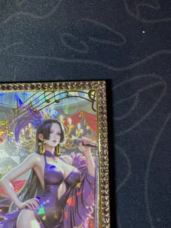 Goddess Hancock Singer Numbered Diamond Metal Card Waifu Doujin One Piece - Image 3