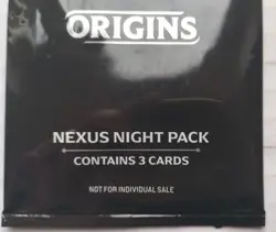 Riftbound League of Legends Origins Nexus Night Pack Sealed English 3-Card Pack - Image 3