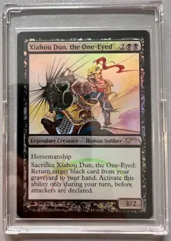 FOIL Xiahou Dun, the One-Eyed | MtG Magic Judge Promos | English |Near Mint-Mint - Image 1