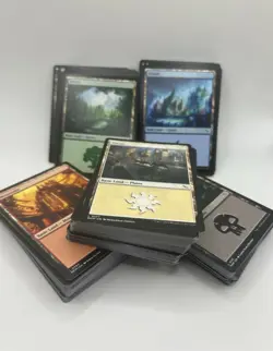 500 Basic Lands - 100 of Each Land Type (Plains, Islands, Swamps, Mountains, ... - Image 1