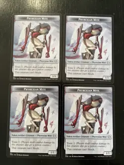 Phyrexian Mite Token 011 X4X NM/M Phyrexia: All Will Be One Magic MTG - Image 1