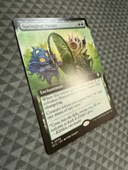 MTG Springleaf Parade #0039 Extended Art Rare Commander: Lorwyn Eclipsed (ECC) - Image 2