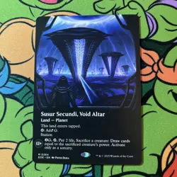 MTG / Susur Secundi Void Altar / Borderless / Nm & Never Played - Image 1