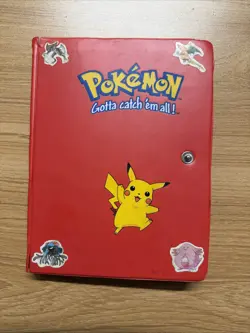 Pokemon TCG Personal Binder Collection Lot Vintage Base Set Jungle Fossil - Image 1