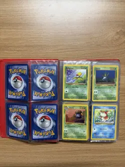 Pokemon TCG Personal Binder Collection Lot Vintage Base Set Jungle Fossil - Image 4