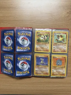 Pokemon TCG Personal Binder Collection Lot Vintage Base Set Jungle Fossil - Image 5