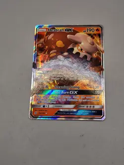 2019 Pokemon, Unified Minds, #25/236 Heatran GX, Holo Ultra Rare - Image 2
