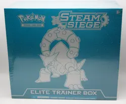 *501175* Pokemon XY STEAM SIEGE ELITE TRAINER BOX Factory Sealed ETB view images - Image 2