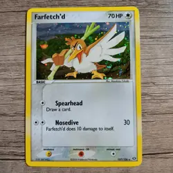 Pokemon Farfetch'd 107/106 EX Emerald Secret Rare Holo 2005 - Image 1