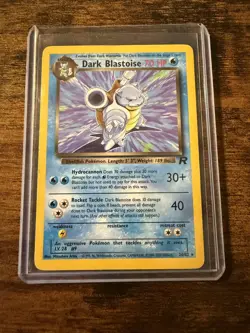 Pokemon Dark Blastoise TCG Team Rocket 20/82 Non-Holo - Image 1