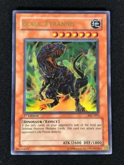 Yugioh Black Tyranno IOC-075 1st Ultra (NM) - Image 1