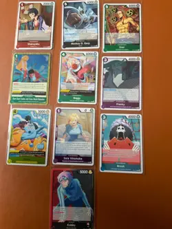 cartes ONE PIECE Gros lot de 50 cartes ( R, SR, L, DON,...) Jamais jouees FR NM - Image 5
