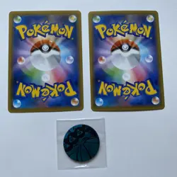 Pokemon Ice Raider Calyrex V 001/006 PROMO Cards & Coin 027/070 RR Japanese MINT - Image 2