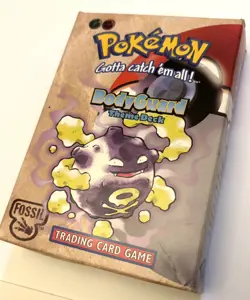 Pokemon Card Fossil Set BodyGuard Theme Deck 1999 Open box. Complete SEALED DECK - Image 1