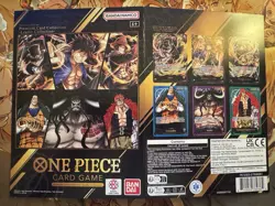 One Piece TCG Premium Card Collection Leader Collection Luffy Sabo Ace - Image 1