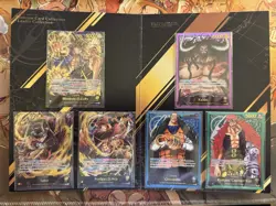 One Piece TCG Premium Card Collection Leader Collection Luffy Sabo Ace - Image 2