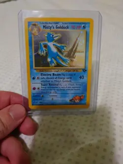 Misty's Golduck - 12/132 - Pokemon Gym Challenge Unlimited Holo Rare Card - Image 1