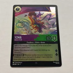 Yzma 68/204 Disney Lorcana Archazia's Island Super Rare Cold Foil Card NM - Image 1