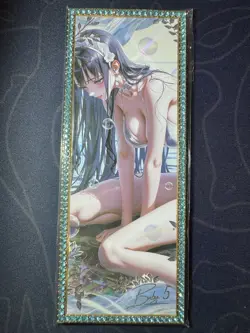 Goddess Baby 5 Numbered Diamond Metal Card Waifu Doujin One Piece Numbered - Image 1