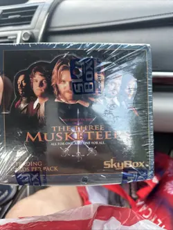 1993 SKYBOX DISNEY'S THE THREE MUSKETEERS TRADING CARDS FACTORY SEALED BOX 820650851940 - Image 1