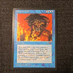 Force of Will - Alliances (MTG) nm- /lp - Image 1