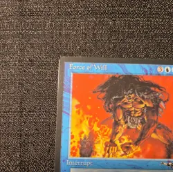 Force of Will - Alliances (MTG) nm- /lp - Image 2