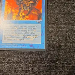 Force of Will - Alliances (MTG) nm- /lp - Image 4