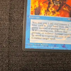 Force of Will - Alliances (MTG) nm- /lp - Image 5