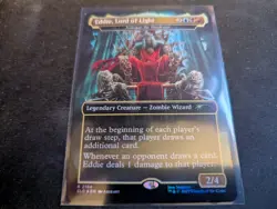 MTG Magic the Gathering FOIL Nekusar, the Mindrazer / Eddie, Lord of Light SLD! - Image 1