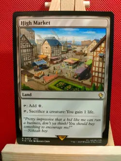 High Market - Final Fantasy Commander - Rare - NM - MTG - Image 1