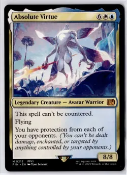 Absolute Virtue Final Fantasy Regular NM M 0212 - Image 1