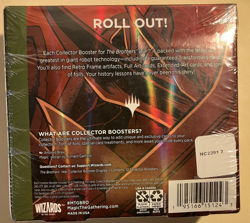 Magic The Gathering MTG The Brothers War Collector Booster Box Factory Sealed 195166151243 - Image 2