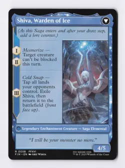 Jill, Shiva's Dominant 0058 (R) MTG Final Fantasy (FIN) (EN) - Image 2
