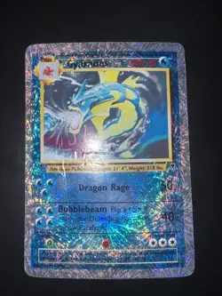 2002 WOTC Pokemon Legendary Collection Gyrados Fireworks Reverse Holo 12/110 ENG - Image 1