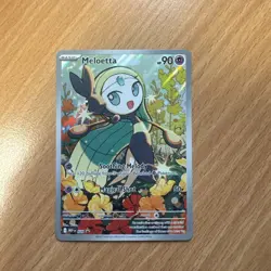 Pokemon TCG Mega Evolution Meloetta MEP 026 Phantasmal Flames PROMO NM* - Image 1