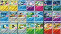 Pokemon S-Chinese 2025 TCG Gem vol.2 CBB2C 2star stamp 21pics Eevee/Umbreon/ - Image 1
