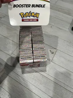 Pokemon 151 Booster Bundle Display Case 10 New Bundles (Case Included) Opened - Image 1
