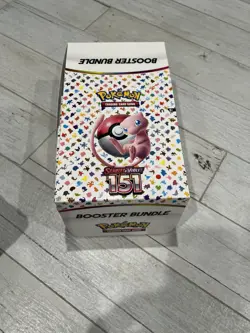 Pokemon 151 Booster Bundle Display Case 10 New Bundles (Case Included) Opened - Image 2