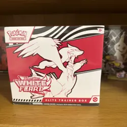 Pokemon TCG White Flare ETB Elite Trainer Box Brand New Sealed - Image 1