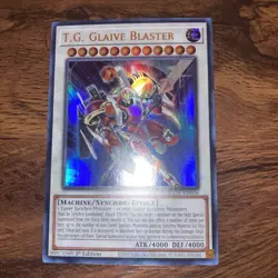 T.G. Glaive Blaster AGOV-EN036 1st Ed. Ultra Rare Age Of Overlord Yu-Gi-Oh! NM - Image 2